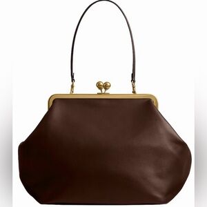 Coach Large Kisslock Frame Bag